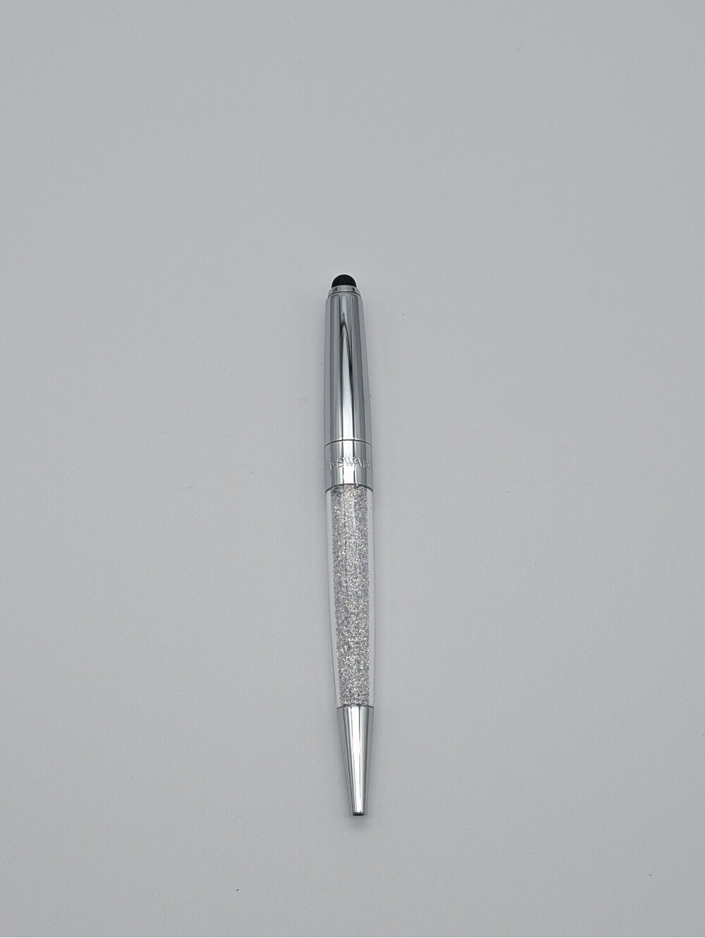 Swarovski Crystalline Stardust Stylus Pen - Silver Tone & Clear Crystal - No Box